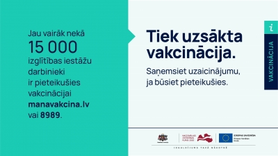 Pedagogu vakcinācija 3
