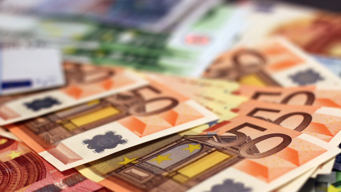 Eiro banknotes
