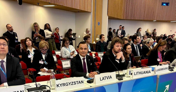 Photo: vm.gov.lv Latvia Supports Ukraine and Shares Alcohol Policy at WHO Session