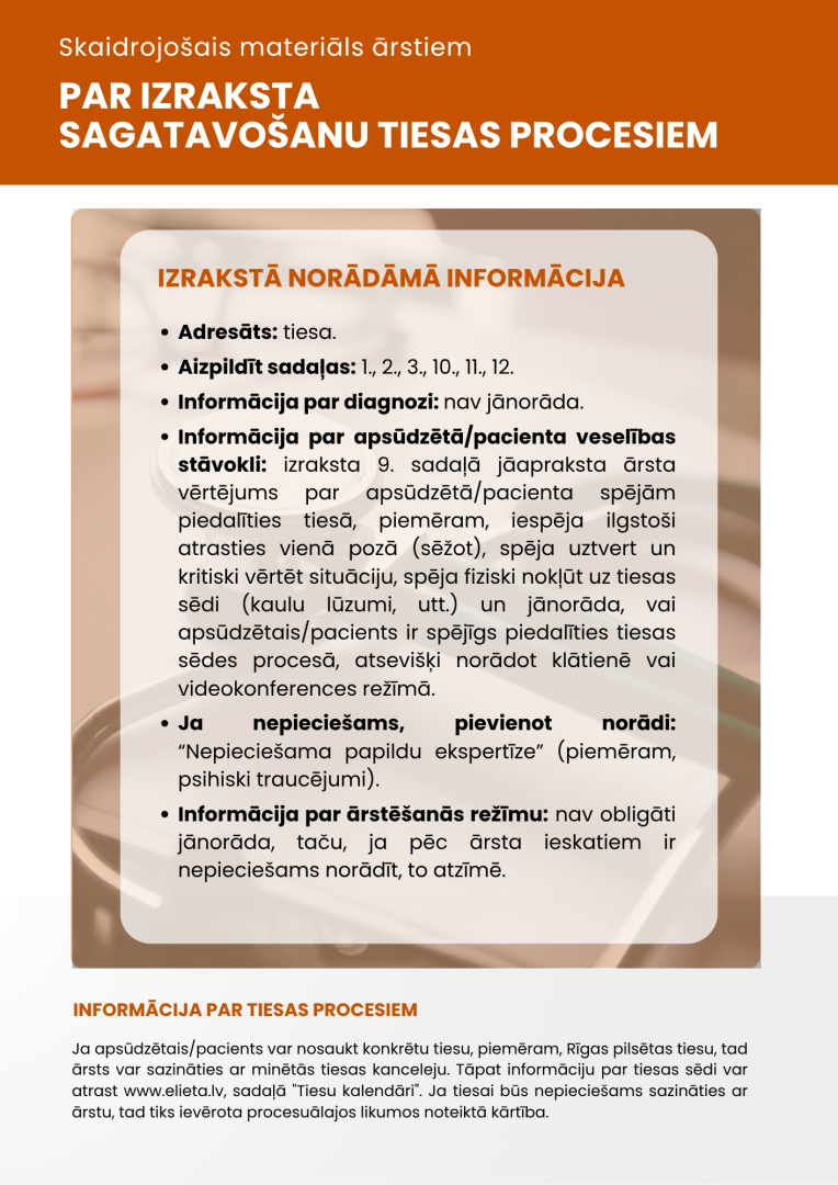 Teksts ar skaidrojumu par izraksta sagatavošanu tiesas procesiem (2. lapa)