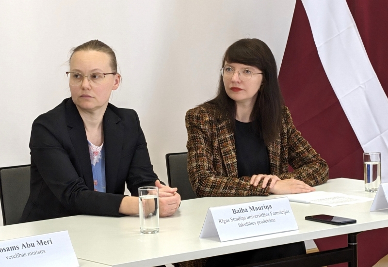 Zāļu cenu preses konference