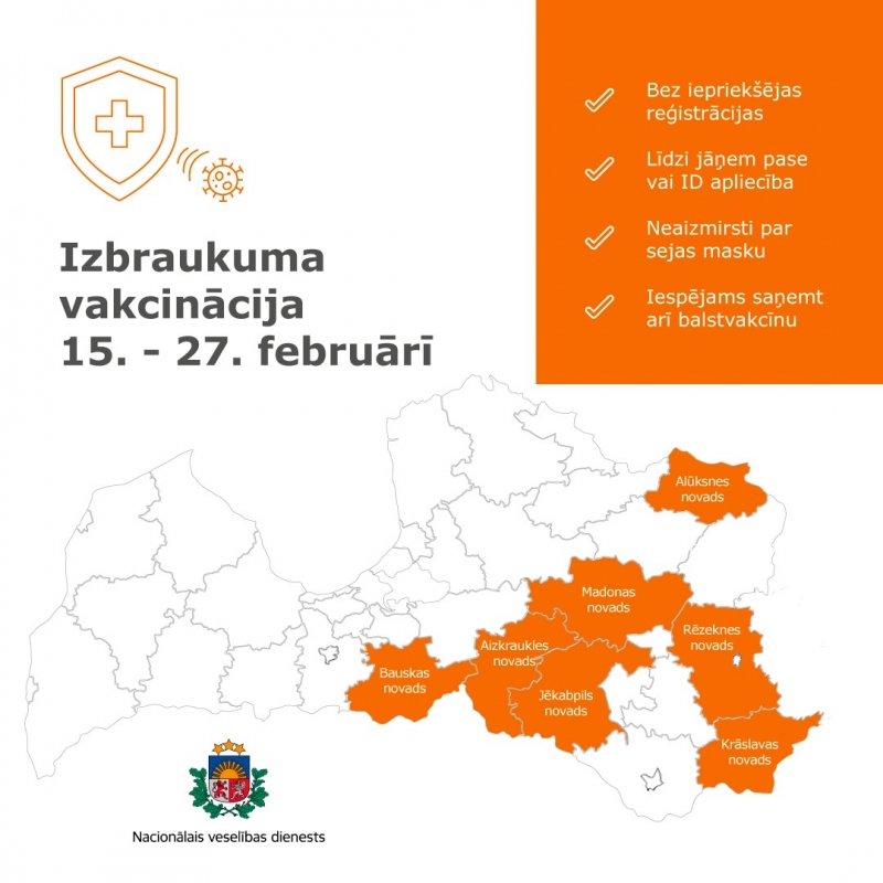 Izbraukuma vakcinācija