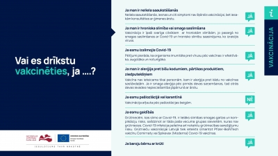 Vai es drīkstu vakcinēties?