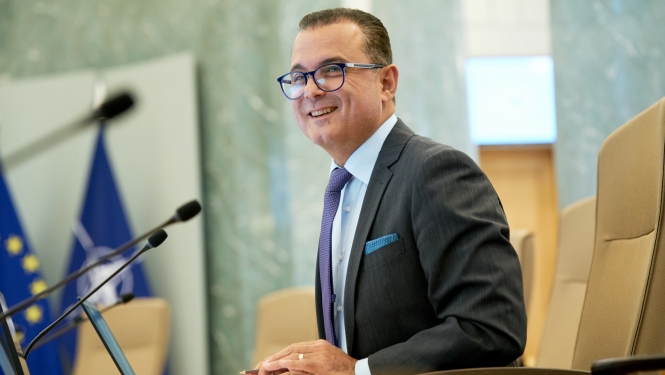 Ministrs Hosams Abu Meri. Foto: Gatis Rozenfelds, Valsts kanceleja