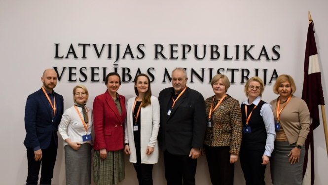 Veselības ministre Līga Meņģelsone tiekas ar Latvijas Rehabilitācijas profesionālo organizāciju apvienības pārstāvjiem