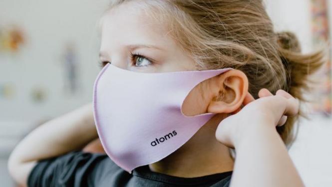 bērni maskas