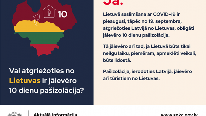 Foto: Ilustratīvs attēls ar Latvijas un Lietuvas valstu kontūrām
