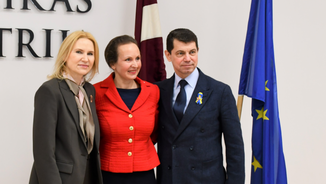 Tikšanās ar Ukrainas parlamenta vicespīkeri