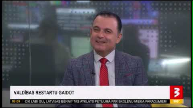 Veselības ministra Hosama Abu Meri saruna TV3 par nozares prioritātēm, u.c. aktualitātēm
