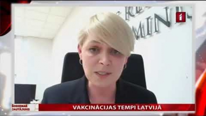 Vakcinācijas projekta biroja vadītājas Evas Juhņēvičas saruana LTV par vakcinācijas plānu