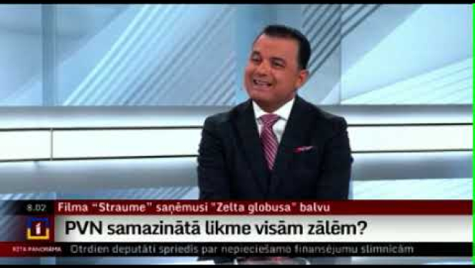 Veselības ministra Hosama Abu Meri saruna LTV par jauno zāļu cenu modeli no 1. janvāra, u.c.