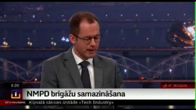 Veselības ministra Hosama Abu Meri saruna LTV par NMPD darba organizācijas izmaiņām, u.c.