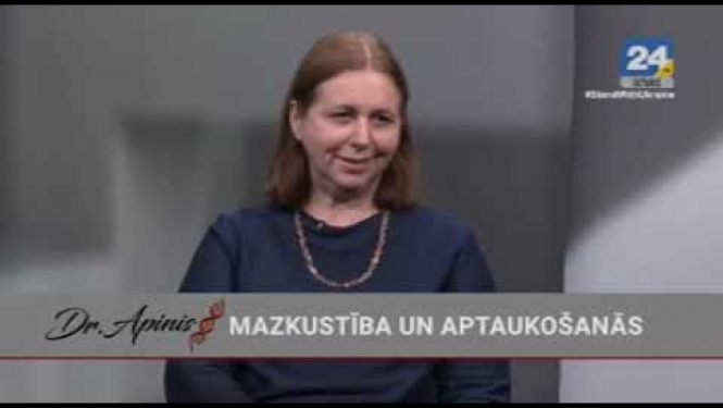 Veselības ministra Hosama Abu Meri saruna TV24 raidījumā "Dr. Apinis" par mazkustību u.c.