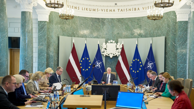 Valdības sēde. Foto: Gatis Rozenfelds, Valsts kanceleja