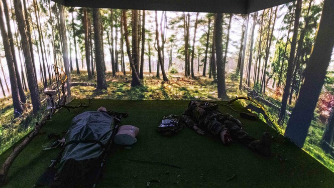 RSU simulācija militārās medicīnas kurss