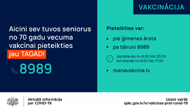 pieteikšanās vakcinācijai 