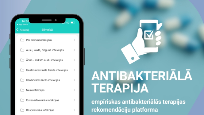 Vizuāla informācija par jauno aplikāciju