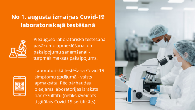 Testēšana no 1.augusta