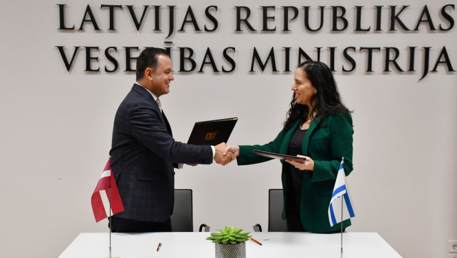 Noslēdz Latvijas un Izraēlas sadarbības līgumu veselības un medicīnas jomā