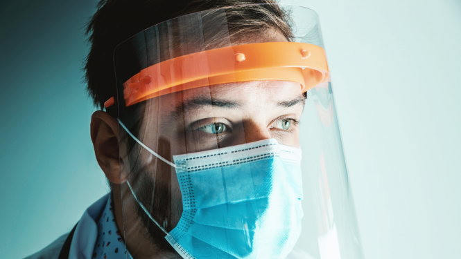 sejas vairogs un maska