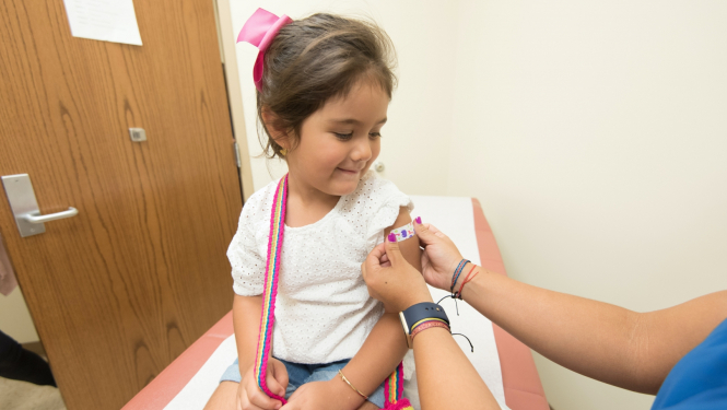 Pretgripas vakcīna bērniem