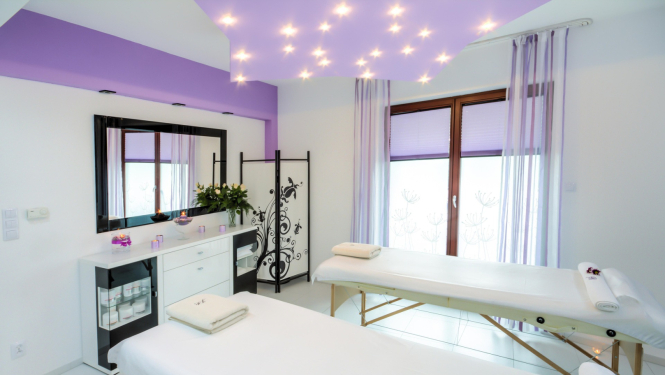 Skaistumkopšanas salona telpa