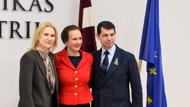 Tikšanās ar Ukrainas parlamenta vicespīkeri