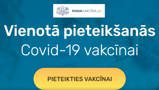 Vienotā pieteikšanās vakcīnai