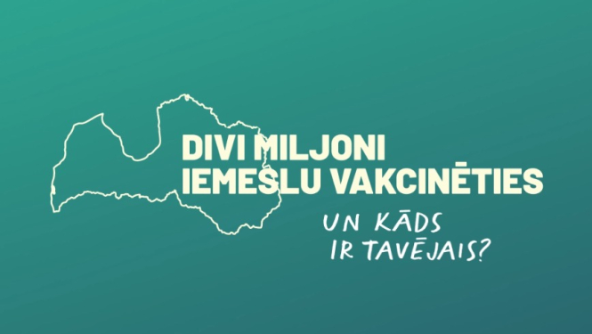 Divi miljoni iemeslu vakcinēties