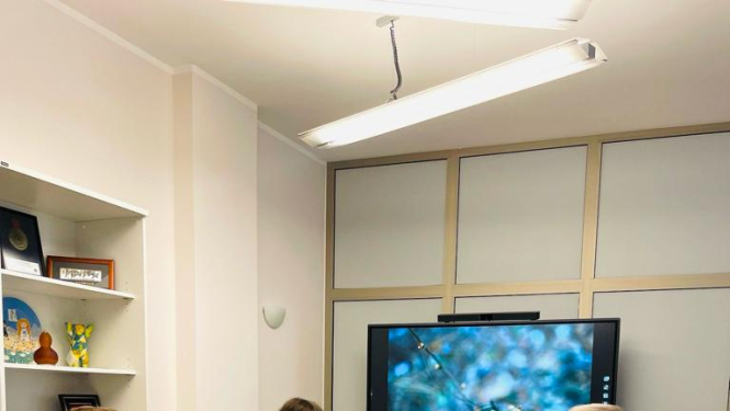 Veselības ministrs Hosams Abu Meri tiekas ar Ziemeļvalstu Ministru padomes biroja Latvijā direktoru Stefanu Ēriksonu