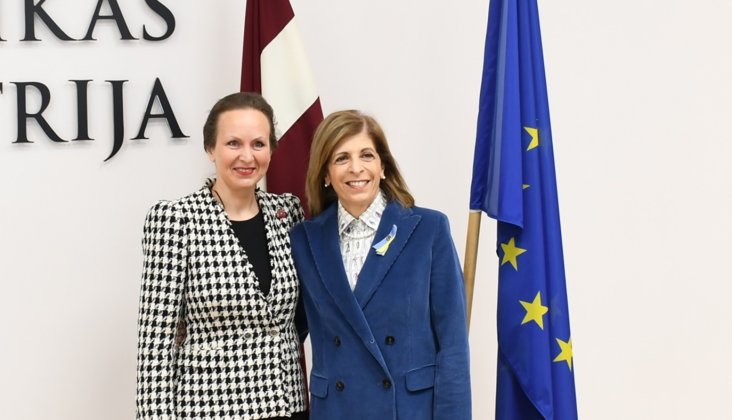 17.martā veselības ministre Līga Meņģelsone tikās ar Eiropas Komisijas komisāri veselības un pārtikas drošības jautājumos Stellu Kirjakidu (Stellu Kyriakides) 