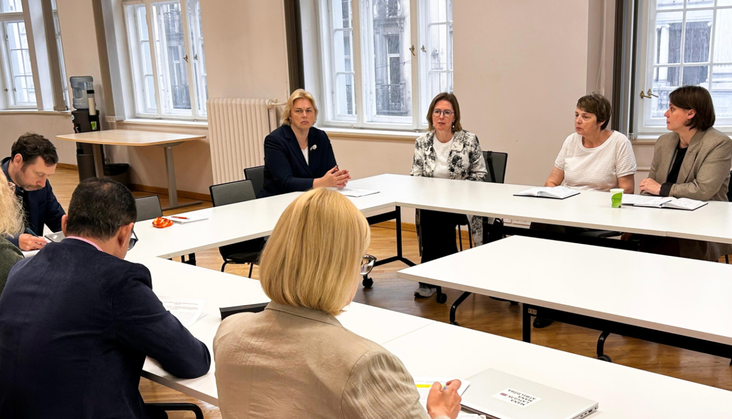 H.Abu Meri ar vadošajām infektoloģēm: paplašināma C hepatīta diagnostika