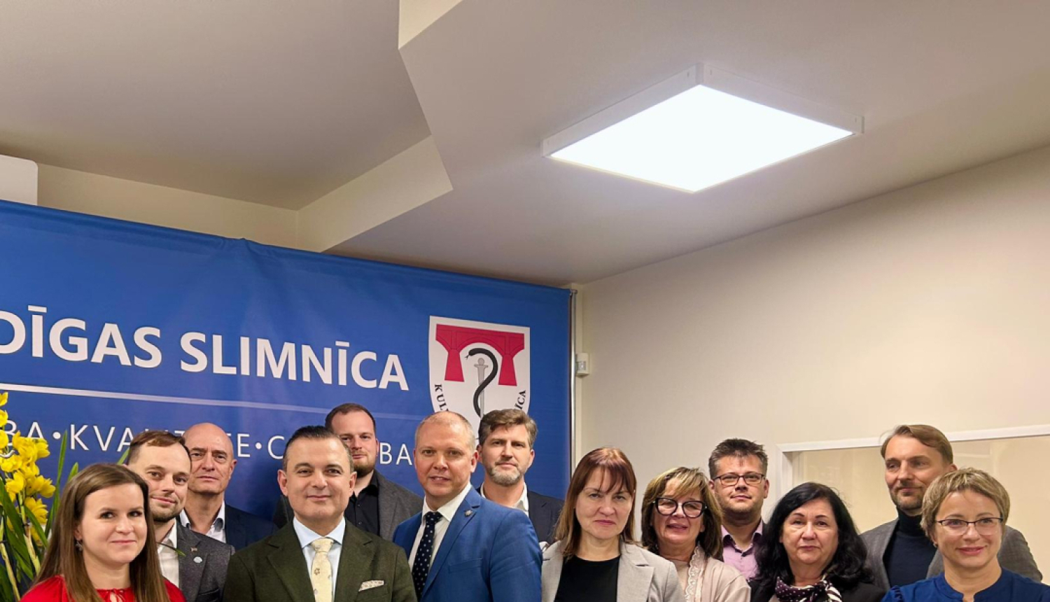 Veselības ministrs Hosams Abu Meri darba vizītē apmeklē Kuldīgu