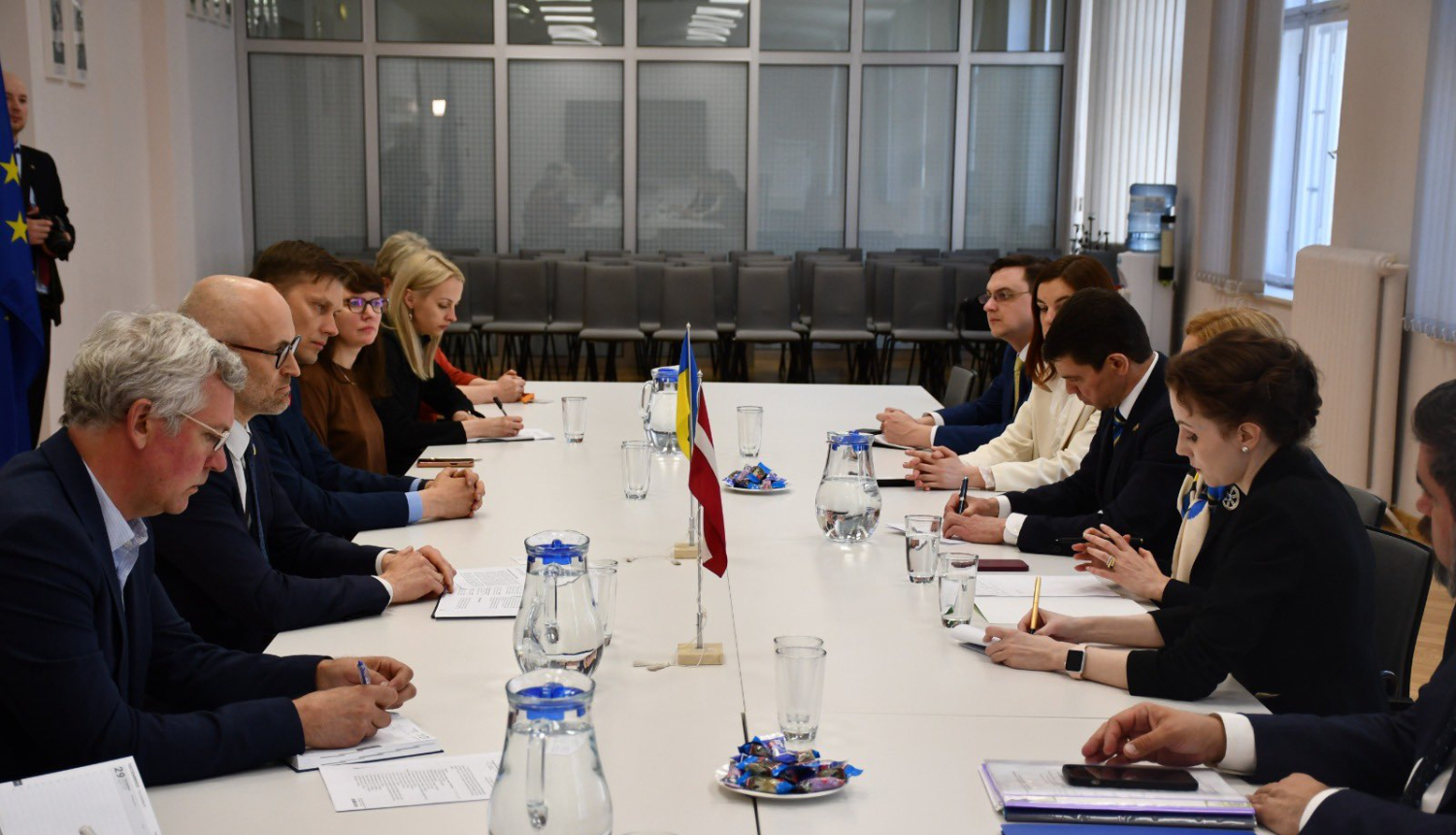 Tikšanās ar O.Kondratjuku