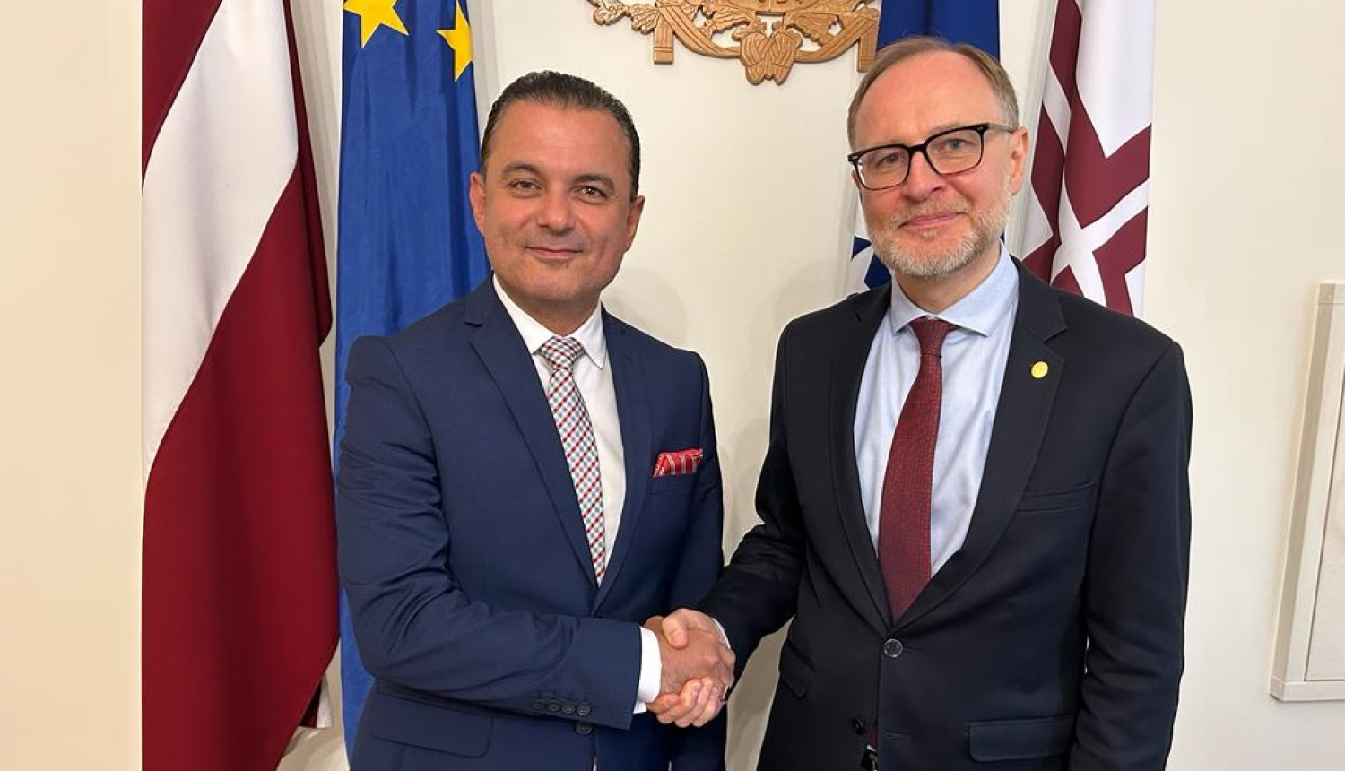 Tikšanās ar aizsardzības ministru