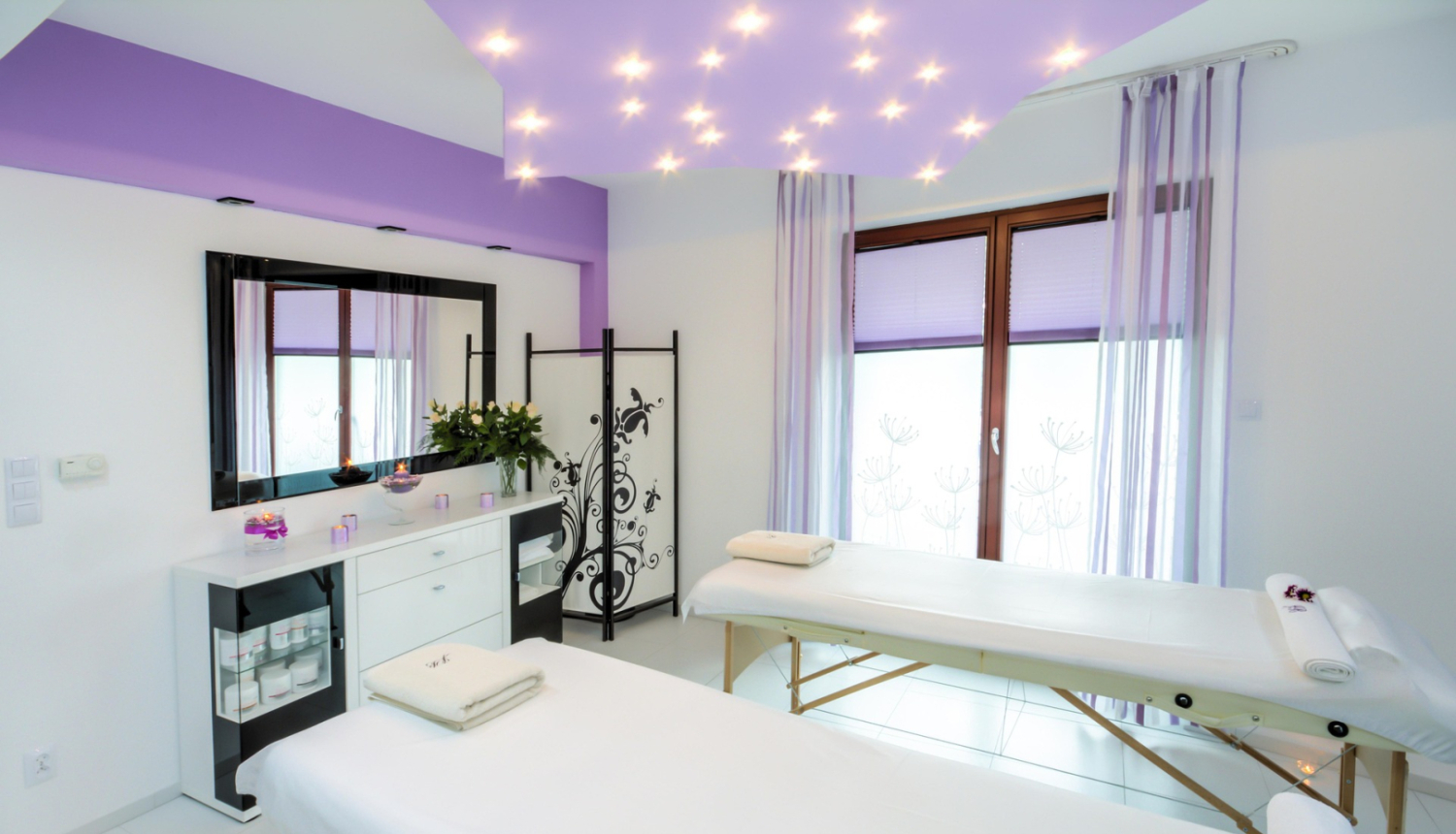 Skaistumkopšanas salona telpa