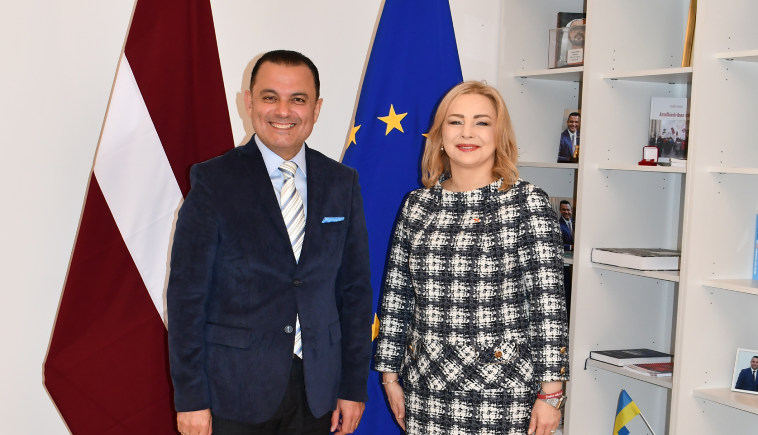 Ar Polijas vēstnieci