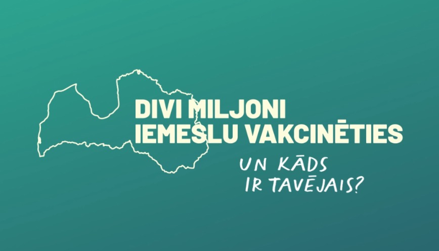 Divi miljoni iemeslu vakcinēties