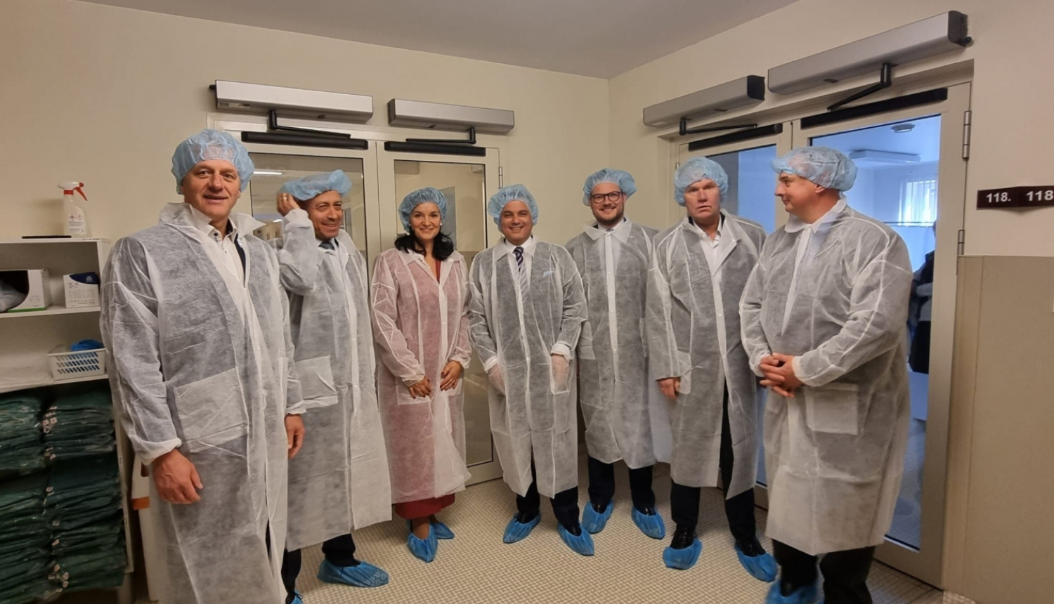 Veselības ministrs Hosams Abu Meri darba vizītē apmeklē Rīgas 1.slimnīcu