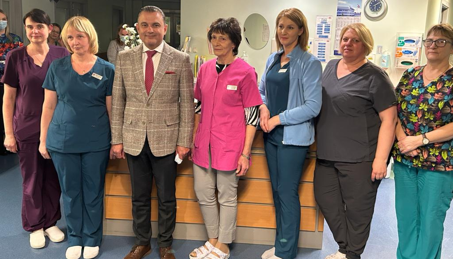 Veselības ministrs apmeklē Kuldīgas slimnīcu