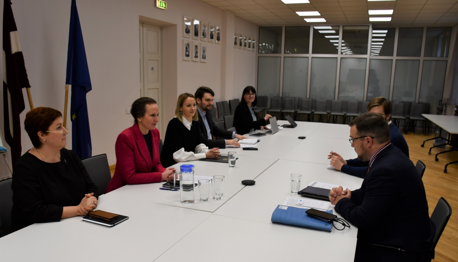 Veselības ministre tiekas ar Latvijas Republikas pastāvīgās pārstāves Eiropas Savienībā vietnieku, vēstnieku Mārtiņu Kreitu 