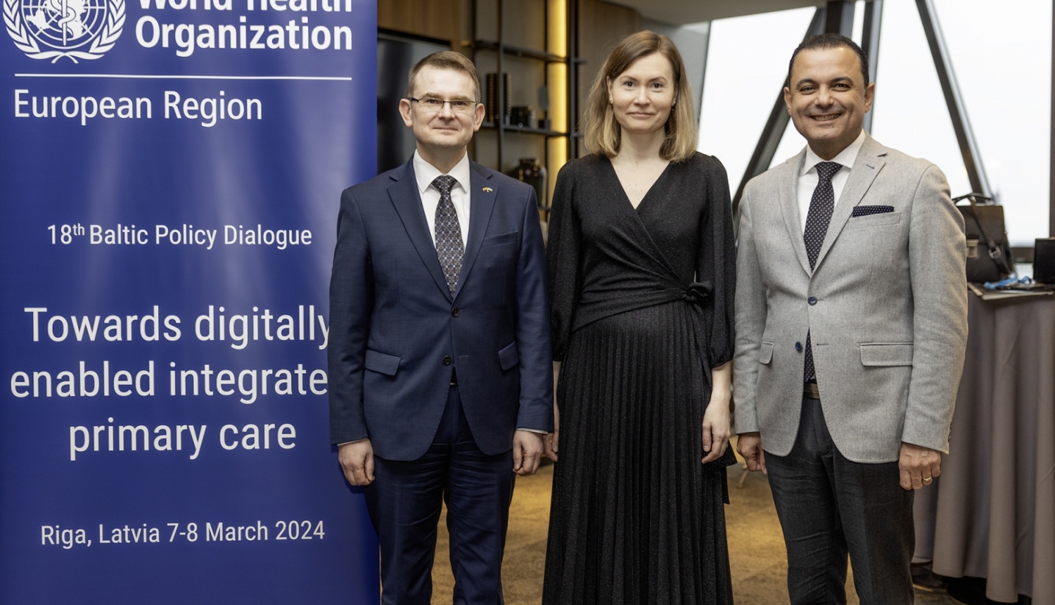 Trīs Baltijas valstu veselības ministri