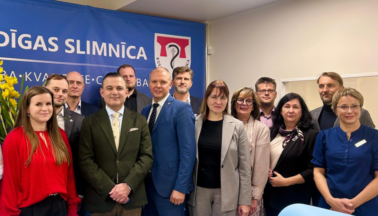 Veselības ministrs Hosams Abu Meri darba vizītē apmeklē Kuldīgu